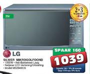 LG Silwer Mikrogolfoond (MS3949CS)-39L