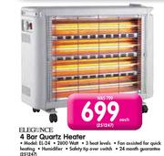 Elegence 4 Bar Quartz Heater-Each
