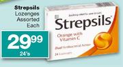 Strepsils Lozenges Assorted Each-24's