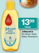 Johnson's No More Tears Baby Shampoo-125ml