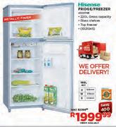 Hisense Fridge/Freezer (H220TME)-220L Gross Capacity