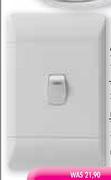 CBI 1 Lever 2 Way Switch White-Each