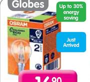 Osram Eco Candle 30W BC / ES Clear-Each