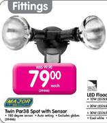 Major Twin Par38 Spot With Sensor-Each