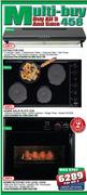 Defy Extractor Fan-900mm+Defy Gemini Solid Plate Hob-700mm+Defy Gemini Petitchef Eye Level Oven