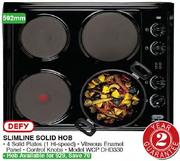 Defy Slimline Solid Hob(WCP DHD330)