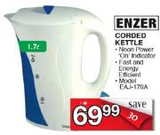Enzer Corded Kettle 1.7L(EAJ-170A)