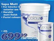 Colour Supa Matt (TSM1000-20)-20L