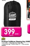 Camp Master Envelope Trailblazer Sleeping Bag 300ED