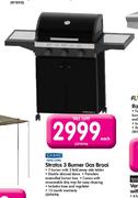 Cadac Stratos 3 Burner Gas Braai-Each