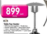 Alva Table Top Heater-Each