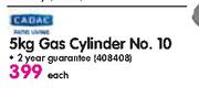 Cadac 5Kg Gas Cylinder No. 10-Each