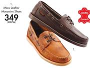 Mens Leather Mocassins Shoes