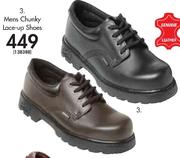Mens Chunky Lace-Up Shoes
