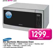 Samsung 40L Electronic Microwave Oven-Each