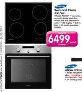 Samsung Oven And Ceran Hob Set-Per Set