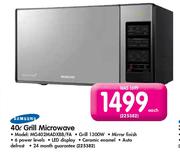 Samsung 40L Grill Microwave-Each