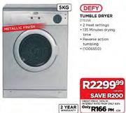 Defy 5Kg Tumble Dryer(DTD256)