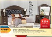 Brisbane 2-Piece Bedroom Suite-Each
