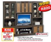 Pat Cornick Polo 3 Piece Wall Unit