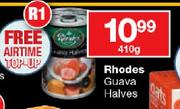 Rhodes Guava Halves-410gm Each