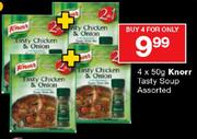 Knorr Tasty Soup Assorted-4 X 50g 