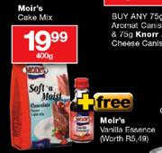 Moir's Cake Mix-400gm Each