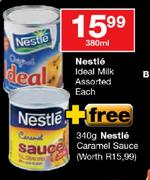 Nestle Ideal Milk Assorted-380ml Each