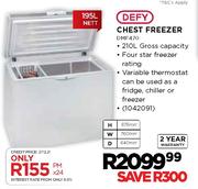 Defy Chest Freezer-195Ltr(DMF470)