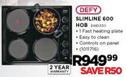 Defy Slimline 600 Hob(DHD330)