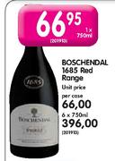 Boschendal 1685 Red Range-1X750ml Each