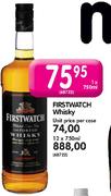 Firstwatch Whisky-1X750ml Each