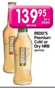 Redd's Premium Cold Or Dry NRB - 24X330ml