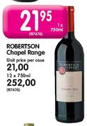 Robertson Chapel Range-1X750ml Each