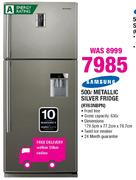 Samsung Metallic Silver Fridge - 500Ltr (RT63NBPN)