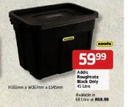 Addis 45ltr Roughtote Black