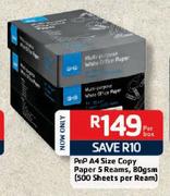Pnp A4 Size Copy Paper 5 Reams,80gsm-Per Box