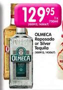 Olmeca Reposado or Silver Tequila-750ml Each