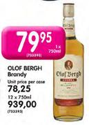 Olof Bergh Brandy-12 x 750ml