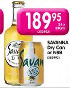 Savanna Dry Can or NRB-24 x 330ml