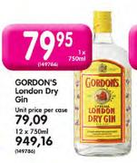 Gordon's London Dry Gin-750ml