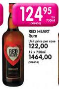 Red Heart Rum-750ml