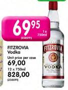 Fitzrovia Vodka-750ml