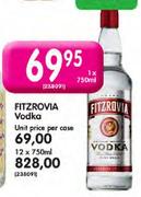 Fitzrovia Vodka-12 x 750ml