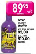 PO10C Energy Shooter-750ml