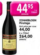Zonnebloem Pinotage - 6 x 750ml