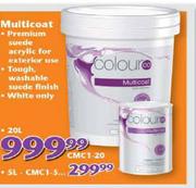 Colour Co Multicoat-20L Each