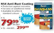 Duram NS4 Anti-Rust Coating-1L Each