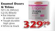  Plascon Enamel Doors & Trims-5L Each