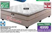 Sealy Birmingham Pillow Top Queen Base Set - 152cm